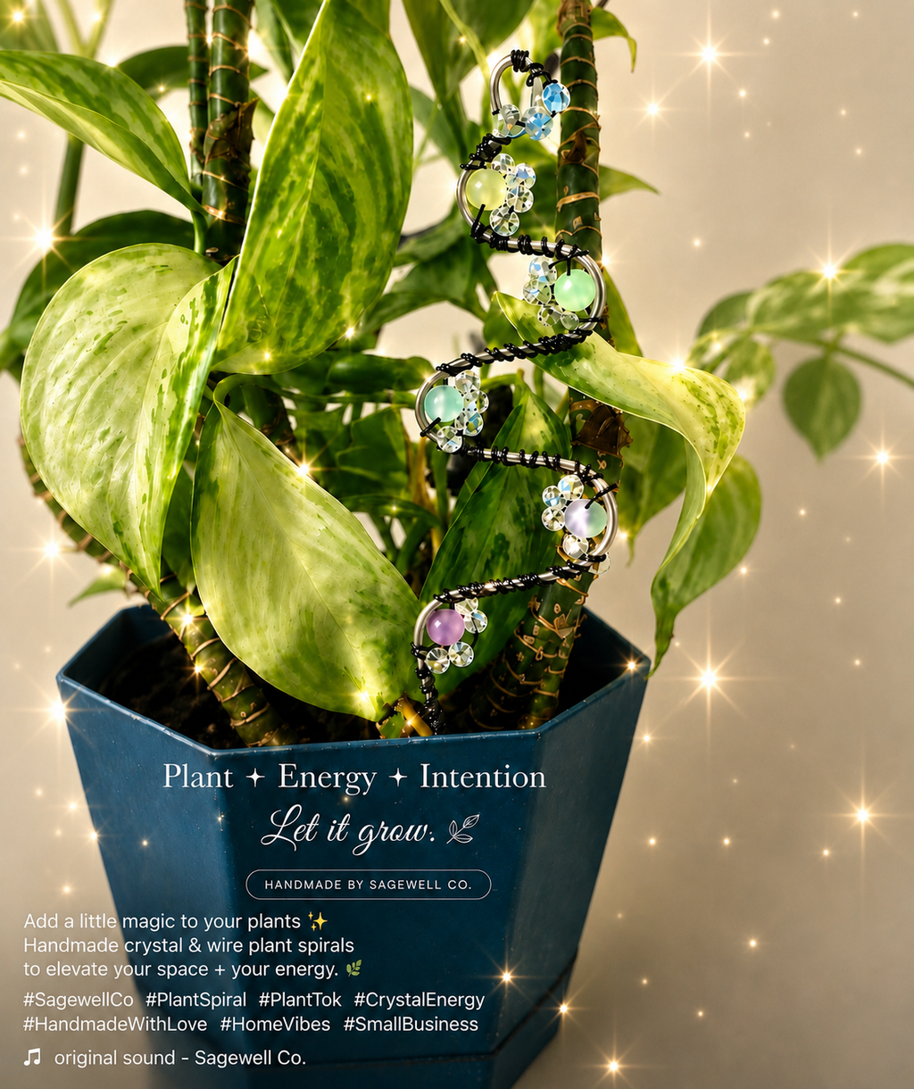 Crystal Bloom Spiral
