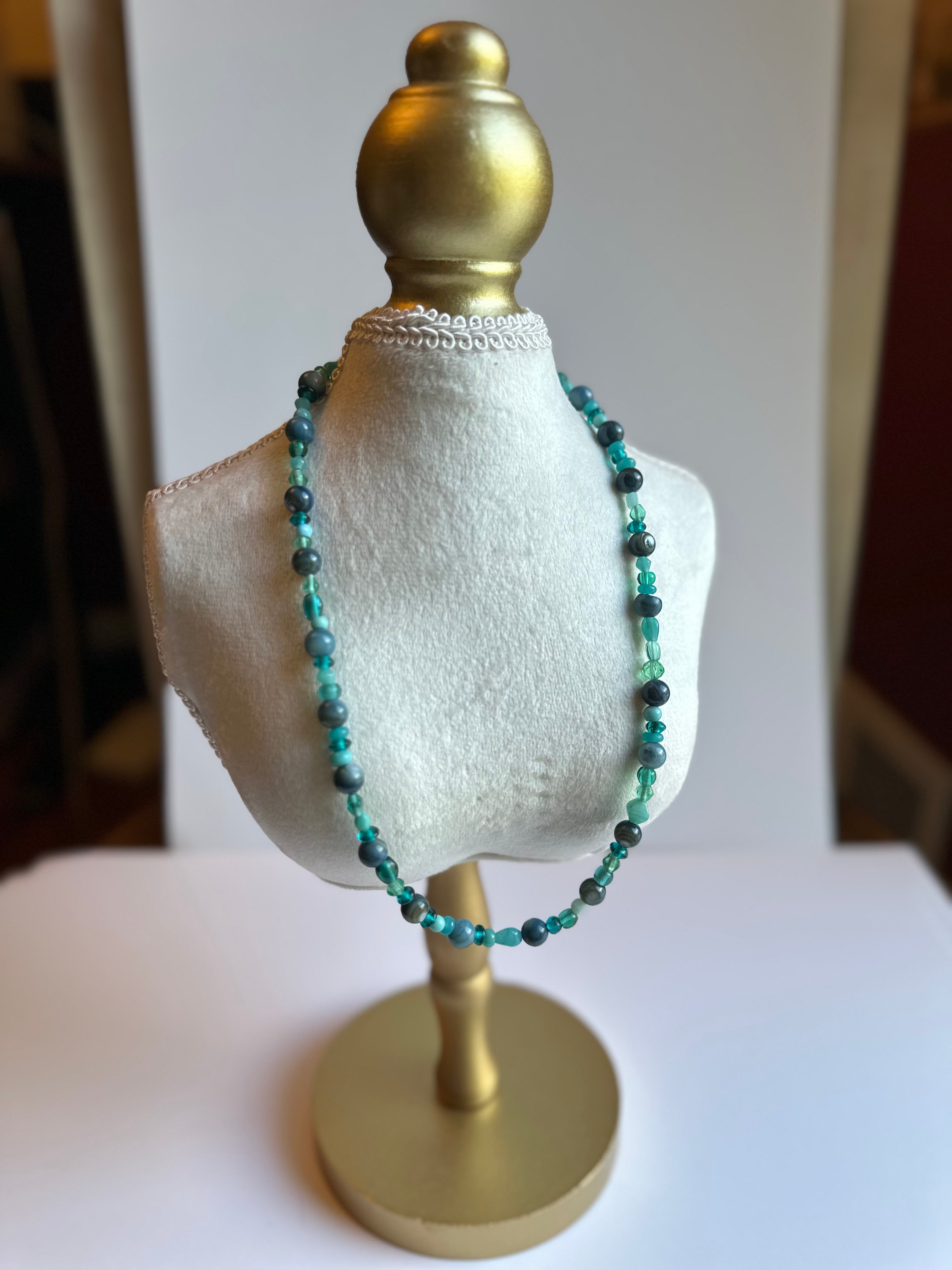 Lagoon Teal Necklace