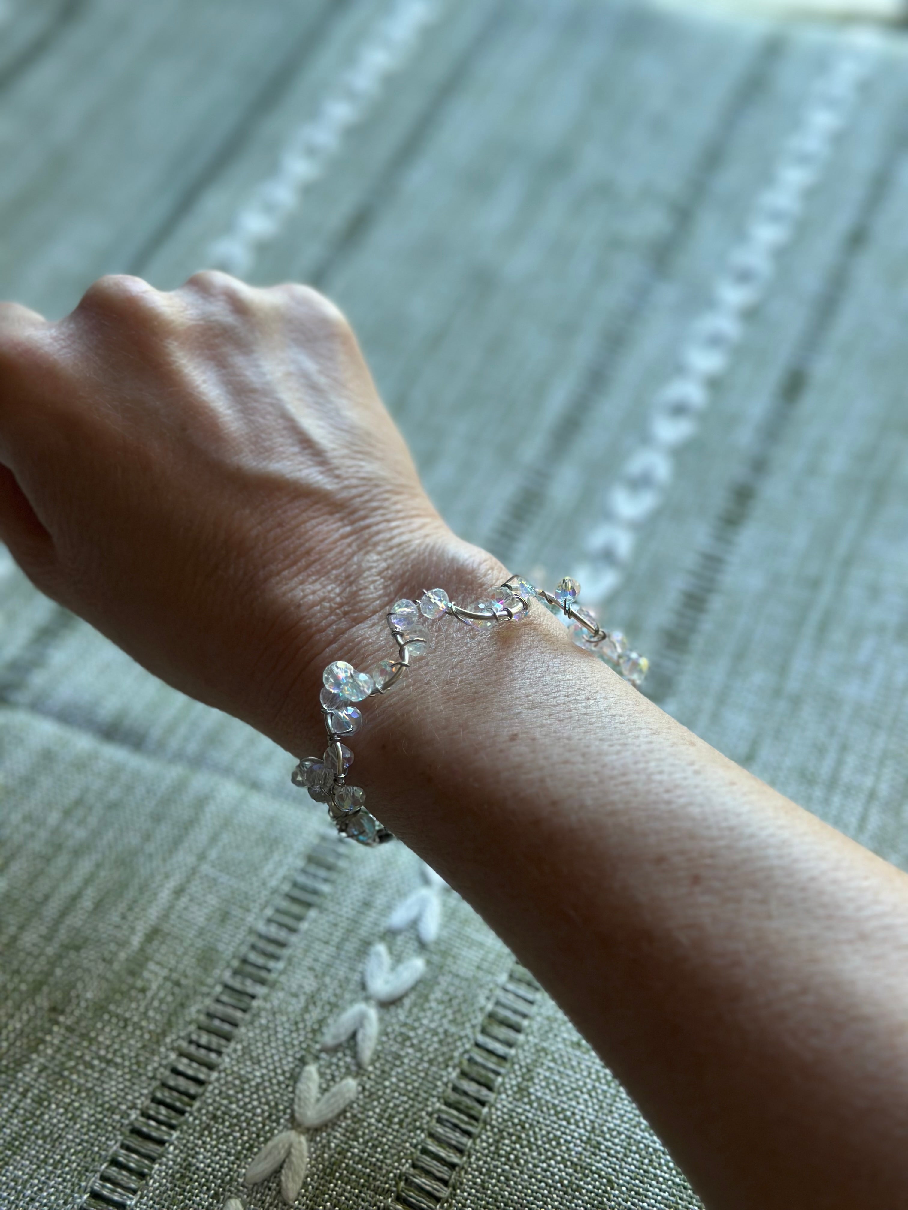 Iridescent Glow Bangle