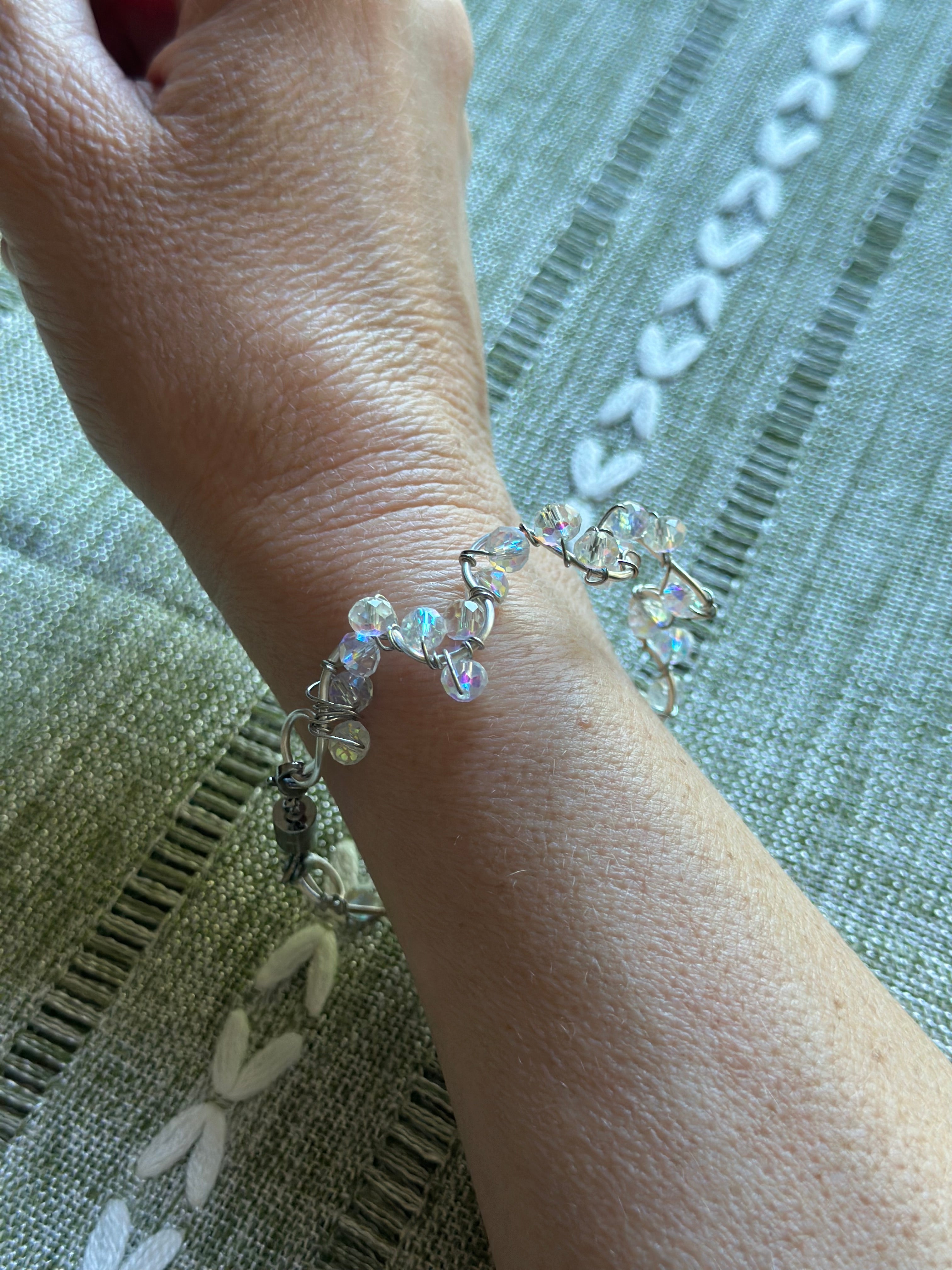 Iridescent Glow Bangle