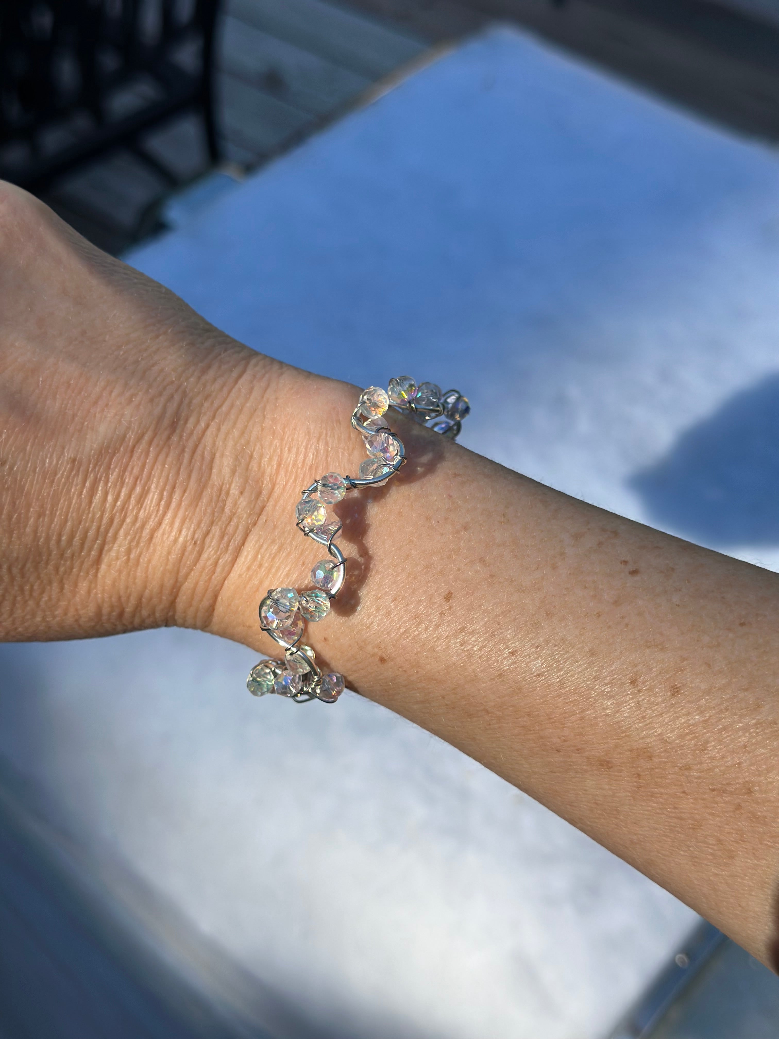 Iridescent Glow Bangle