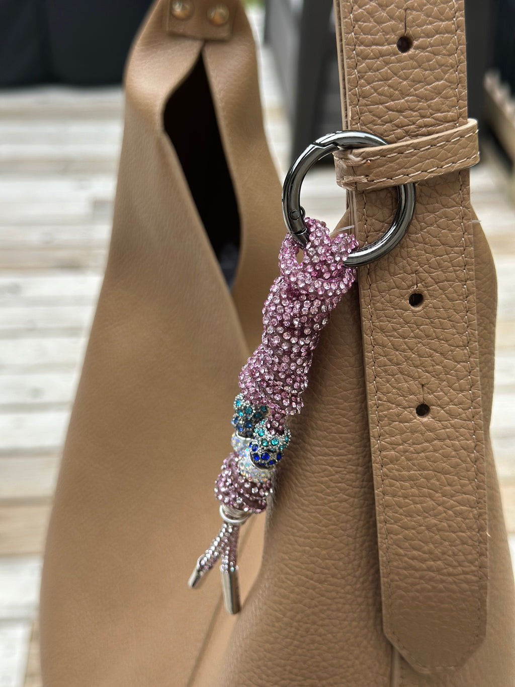 Pink Sands Purse Charm