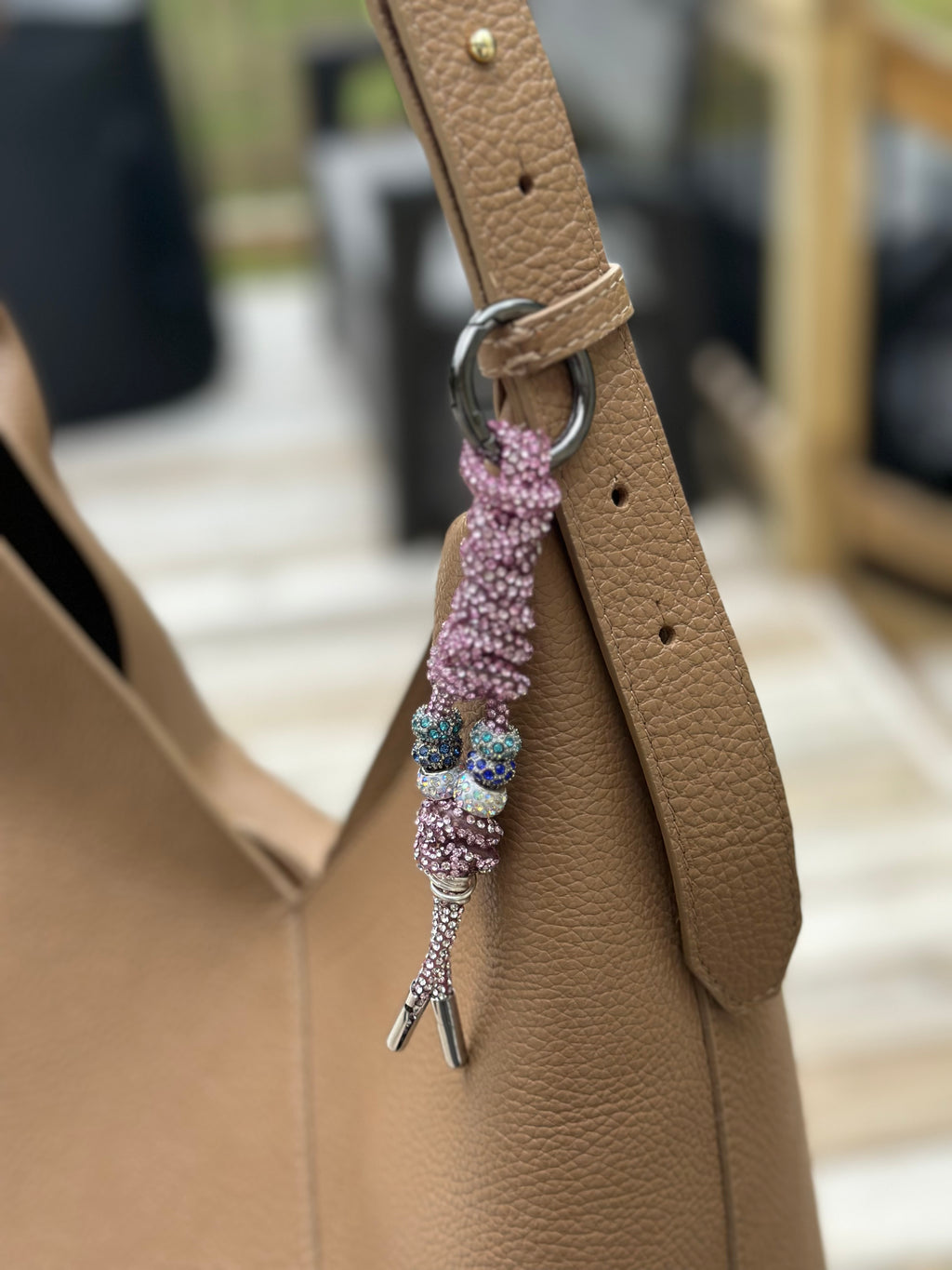 Pink Sands Purse Charm